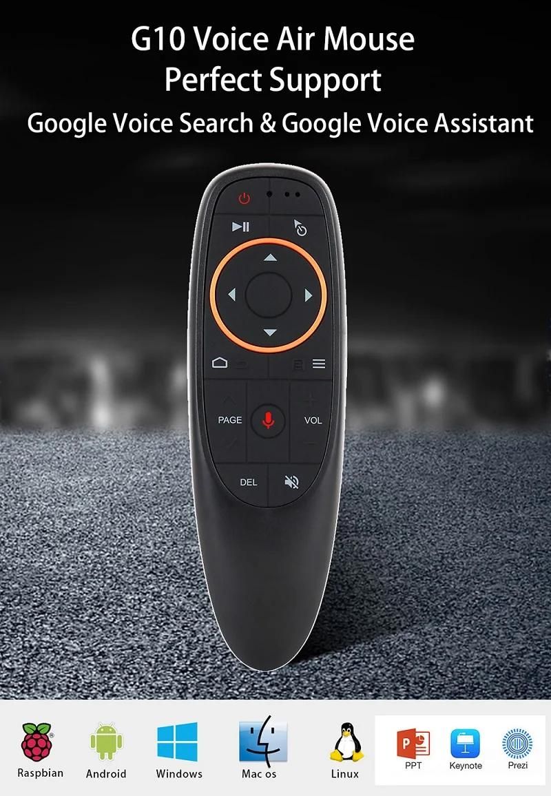 Tlcommande vocale Air Mouse, gyroscope sans fil, apprentissage IR BTpig, Smart TV, Android TV Box, G10S, BStore 1S Plus, 2S Plus, 2.4G-BPR2S Plus image 6 | Rakuten