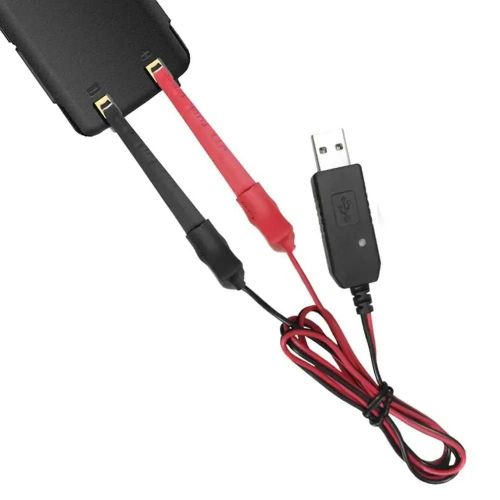 Nouveau Baofeng talkie-walkie câble de chargeur USB universel pour UV-5R UV-82 BF-888S TYT Retevis Radio bidirectionnelle avec voyant lumineux-