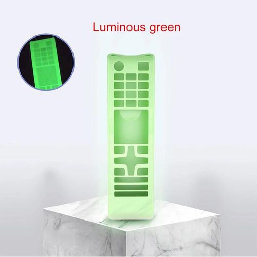 Pour Samsung TV télécommande manchon de protection BN59-01301A AA59-00741A Anti-chute housse en Silicone Anti-poussière étanche-Luminous Vert