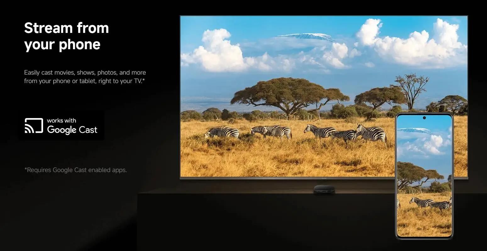 Xiaomi-Smart TV Box S 3rd Gen, Android TV Box, 4K, UHD, WiFi 6, 32 Go, Dean, Dolby Vision HDR10 +, Google Assistant, BTstimulations, Nouveau-Ue Plug image 9 | Rakuten