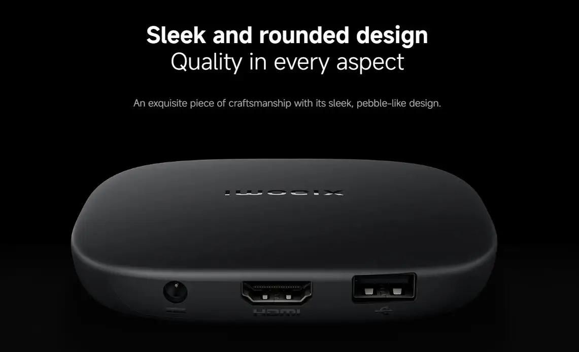 Xiaomi-Smart TV Box S 3rd Gen, Android TV Box, 4K, UHD, WiFi 6, 32 Go, Dean, Dolby Vision HDR10 +, Google Assistant, BTstimulations, Nouveau-Ue Plug image 11 | Rakuten