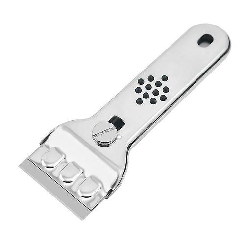 Grattoir pour plaque vitrocéramique, grattoir en acier inoxydable, plaque à induction, grattoir pour peinture, raclette 13,5 x 4,6 cm