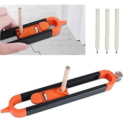 Jauge De Contour Avec Verrouillage, Outil De Profilage, Règle De Mesure Pour Le Travail Du Bois, Duplicateur De Contours Irréguliers, Outils De Jauge, Cadeau De Menuisier