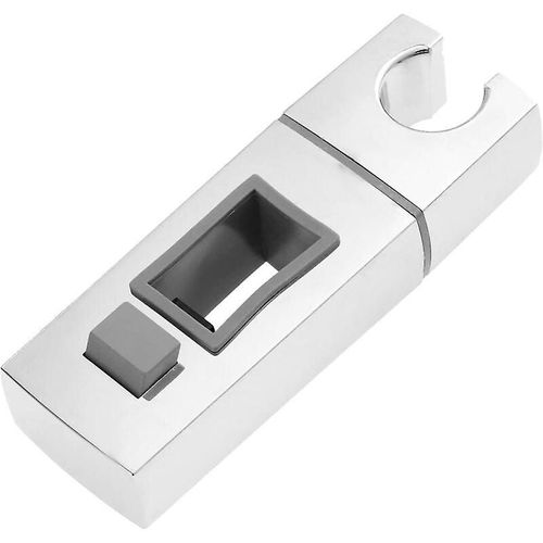 Support de pommeau de douche coulissant pour barre murale rectangulaire