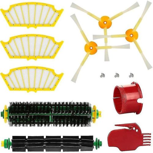 Kit d'accessoires de rechange pour aspirateur Roomba série 500 505 520 510 530 531 535 545 550 552 575 580 595