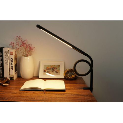 Lampe De Bureau À Pince Led, Lampe De Lecture Pliable Et Flexible Usb, Lumière Douce, Protection Des Yeux, Luminosité Réglable