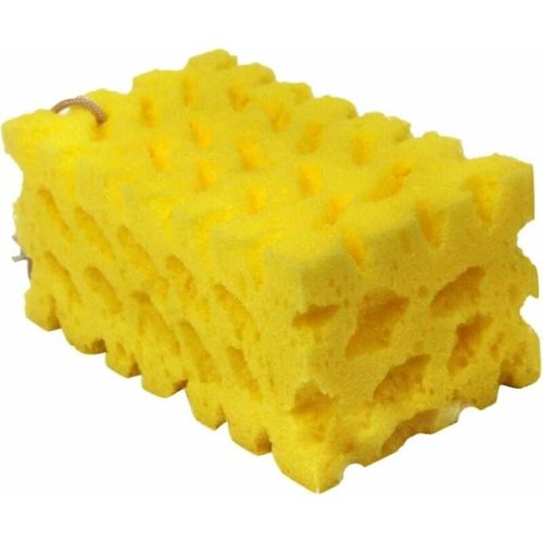 Éponge de lavage de voiture, grande éponge en cellulose, kit d'entretien automobile, grande taille pour voiture, moto, maison, cheval, bateau, salle de bain, cuisine 10 x 16 x 7,5 cm