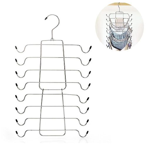 Cintre Pliable En Métal Pour Débardeurs, Camisoles, Soutiens-Gorge, Maillots De Bain, Ceintures Et Cravates.