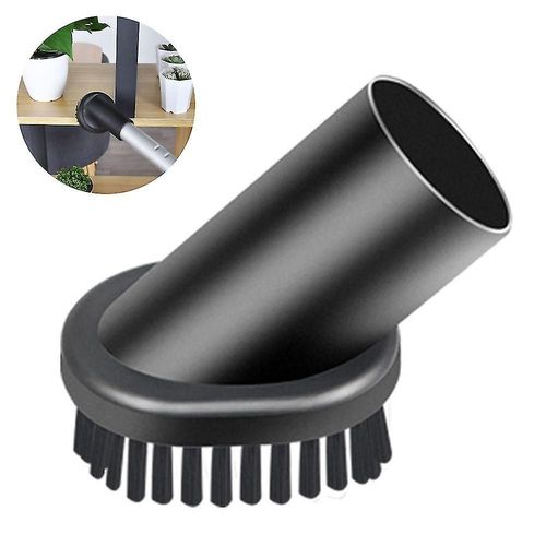 Brosse à poussière de 35 mm pour aspirateur, accessoire pour aspirateur, brosse pour meubles, brosse à poils elliptiques compatible