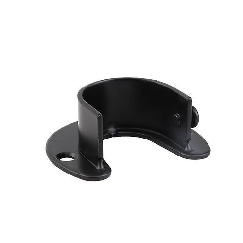 Support de tringle de garde-robe en acier inoxydable, 4 pièces, douilles de tringle de garde-robe, support de tringle à rideau en forme de U