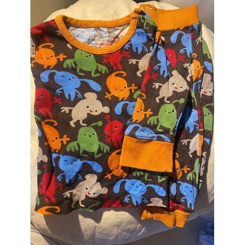 Pyjama Pantalon Et Manches Longues 6-9 Mois