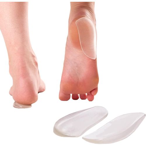 Semelles Intérieures En Silicone Pour Talonnettes Médiales Et Latérales (3 Paires) - Semelles Adhésives Correctrices Pour La Supination Et La Pronation, Pour L'alignement Du Pied, Les Douleurs Au Genou, B