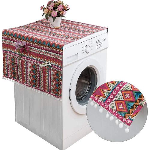 Housse de protection pour réfrigérateur avec poches de rangement, housse anti-poussière pour machine à laver, housse de protection pour machine à laver