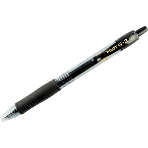 Stylo Encre Gel G2 - 7 Pilot. Lot De 5 Noir