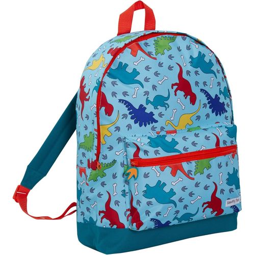 Sac à dos de voyage grande capacité pour filles et garçons Motif dinosaures, bleu, taille unique