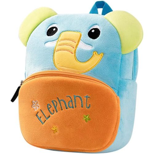 Sac À Dos Enfant Garderie Maternelle Sac Creche pour Garçons Et Filles Mignon Sac À Dos École Maternelle Animal 3D Doux Peluche Cartable Bébé pour Utilisation Quotidienne À L'extérieur 3 À 7 Ans