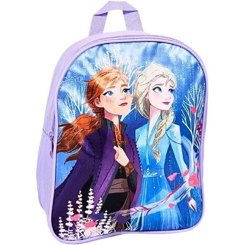 Petit Sac à dos pour fille reine des neiges - Bleu - Enfant - Ecole - Maternelle - Garderie - Crèche - Taille 28.5 cm - Bretelles réglables - Idée Cadeau - La reine des neiges