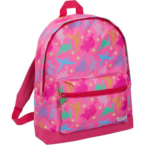 Sac à dos de voyage grande capacité pour enfant Motif dinosaure, rose, taille unique