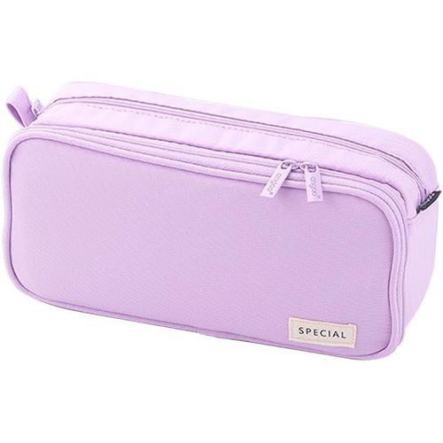 Étui À Crayons Fille, Grande Capacité, Trousse À Crayons En Toile (C)