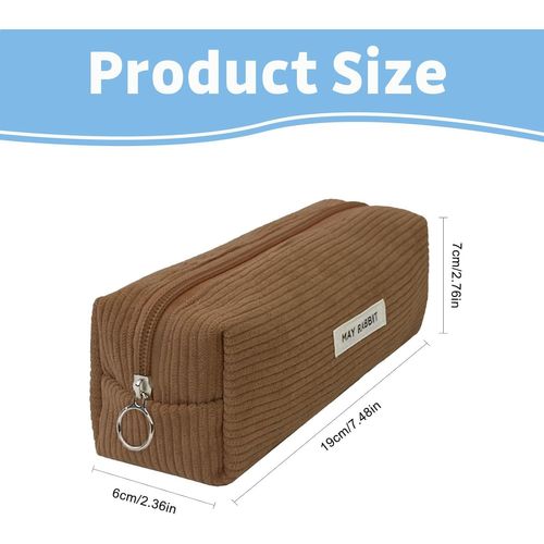 Fleur Velours Côtelé Sac Cosmétique Portable Maquillage Sac - Temu France