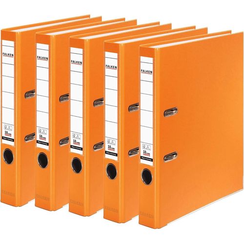 Lot De 3 Ou 5 Classeurs En Plastique Polypropylène 5er Pack Schmal Orange