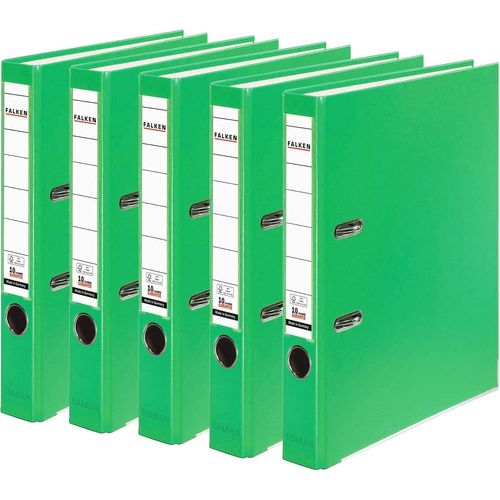 Lot De 3 Ou 5 Classeurs En Plastique Polypropylène 5er Pack Schmal Vert Clair