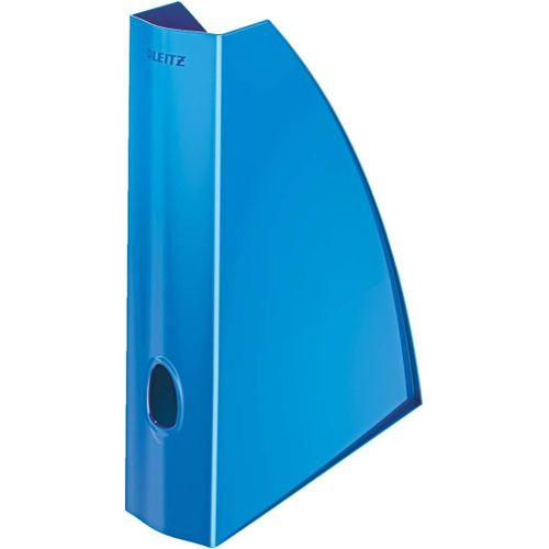 Porte-Revues, A4, Bleu Métallisé, WOW