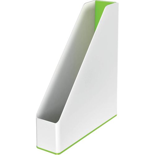 Porte-Revues A4, WOW, Bicolore Blanc/Vert