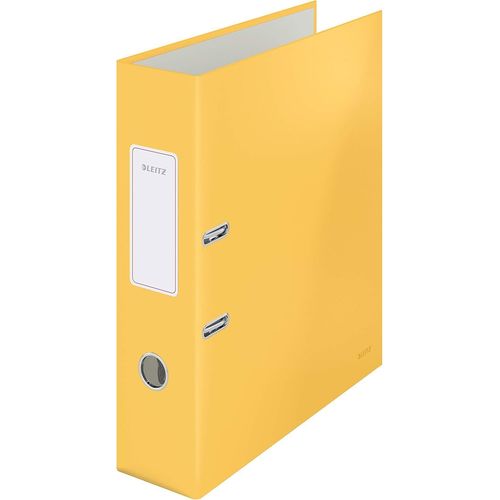 Classeur À Levier, Capacité 600 Feuilles, Dos 80 Mm, Cosy, A4, Jaune, 10610019