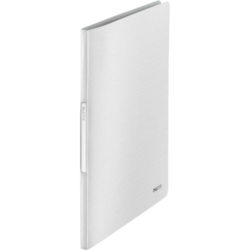 Reliure Protège-Documents A4, 20 Pochettes, 40 Pages, Pochettes Transparentes, Blanc, Style