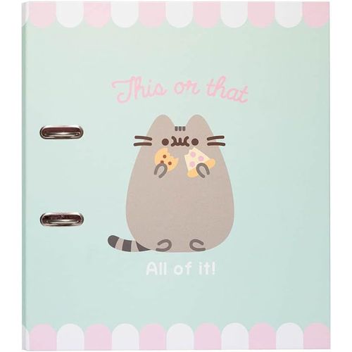 Classeur À Levier Pusheen Foodie Collection | Classeur Rigide 2 Anneaux, Format 28 X 32 X 7 Cm | Fournitures Scolaires, Organiseurs, Fournitures De Bureau