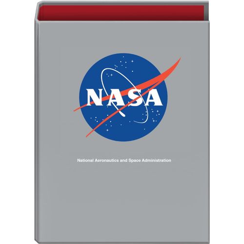 Classeur 4 Anneaux - Capacité 250 Feuilles, Format Folio (26,4 X 34 Cm), Dos 6 Cm, Anneaux 40 Mm, Couverture Extra Rigide, Fournitures Scolaires - Nasa Grey - Gris