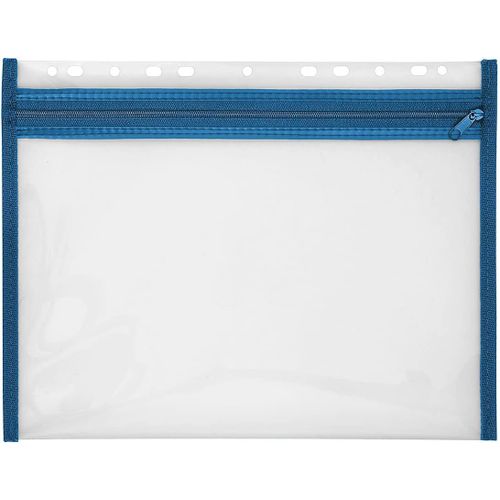 Pochette Porte-Documents Avec Fermeture À Glissière, 1 Pièce, Din A4, Classé, Bleu, Velobag Xs, Pochette Avec Fermeture À Glissière