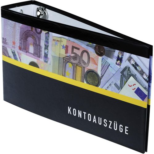 Classeur Pour Extraits De Compte Din Long, Avec Impression, Largeur De Dos 5,5 Cm, Classeur Bancaire, Classeur À Anneaux Pour Extraits De Compte