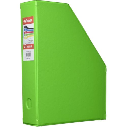 porte-revues PVC, Dos de 7 cm, A4, Vert