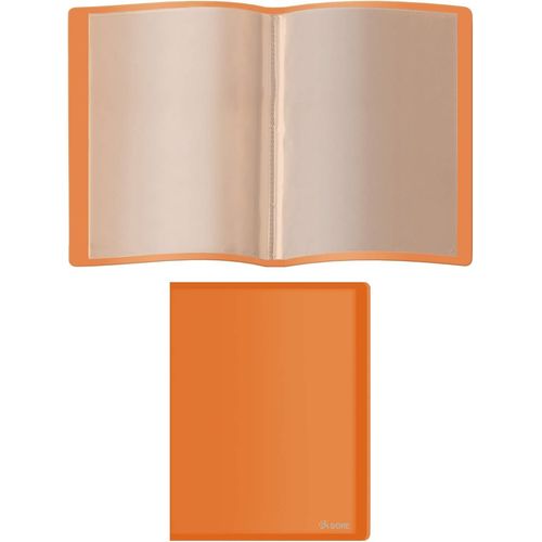 Porte-Vues Pp De 30 Pochettes Pp (80 Mic) Souple Orange