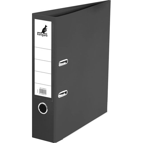 Classeur En Plastique Pp Noir Largeur Du Dos 7,5 Cm Format A4 7,5 X 28,5 X 31,5 Cm