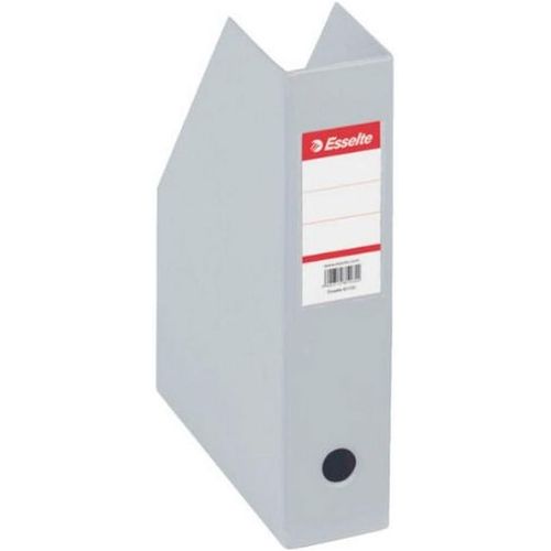 porte-revues PVC, Dos de 7 cm, A4, Gris
