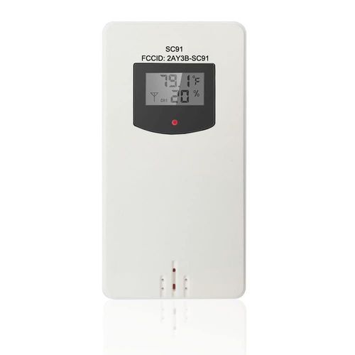 Remplacement pour Capteur à Distance Sans Fil Thermomètre Intérieur et Extérieur SC91/SC62