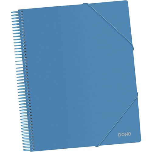 Porte-Vues De 40 Pochettes Pp (80 Mic) A4 À Spirale - Bleu