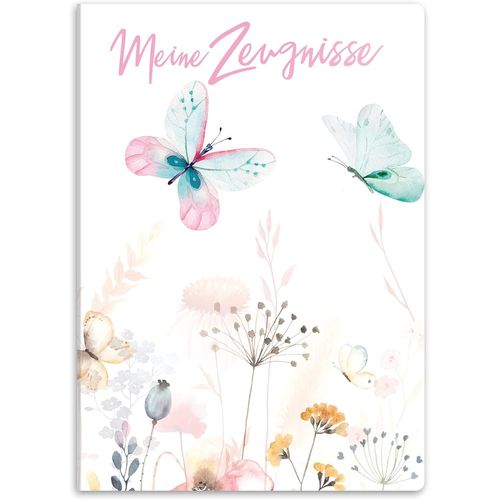 Porte-Documents A4 En Plastique - Motif Papillon