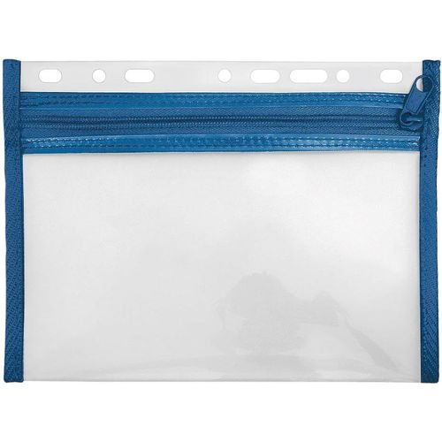 Pochette Porte-Documents Avec Fermeture À Glissière, 1 Pièce, Din A5, Classé, Bleu, Velobag Xxs, Pochette Avec Fermeture À Glissière