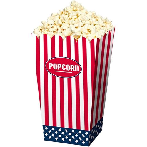 Kal-Sachets De Popcorn Fête Usa-4 Pièces, 29671, Multicolore, Taille Unique