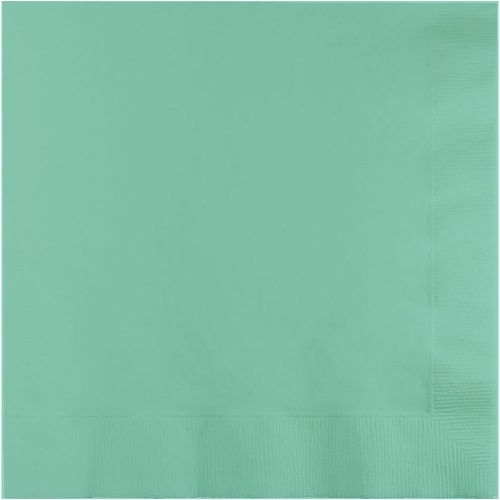 Kal-Creative Party Lot De 50 Serviettes De Table 3 Plis En Papier Vert Menthe Fraîche