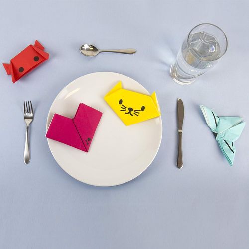 Kal-Serviettes De Fête Origami