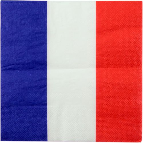 Kal-20 Serviettes En Papier France 33 X 33 Cm - Multicolore - Taille Unique