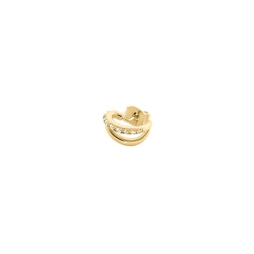 Piercing Créole Agatha Laura Argent Doré Oxydes