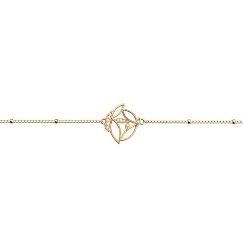Bracelet Chaîne Les Georgettes Arbre De Vie Doré_X000d_ Collection Les Précieuses