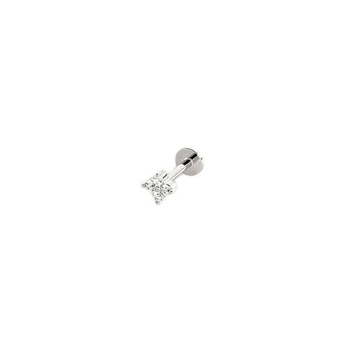Piercing Agatha Enza Hélix Et Tragus Mix Et Match Fleur Argent Oxydes