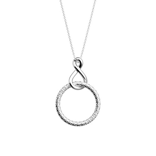 Collier Les Georgettes Icône Infini Les Intemproels Laiton Argenté